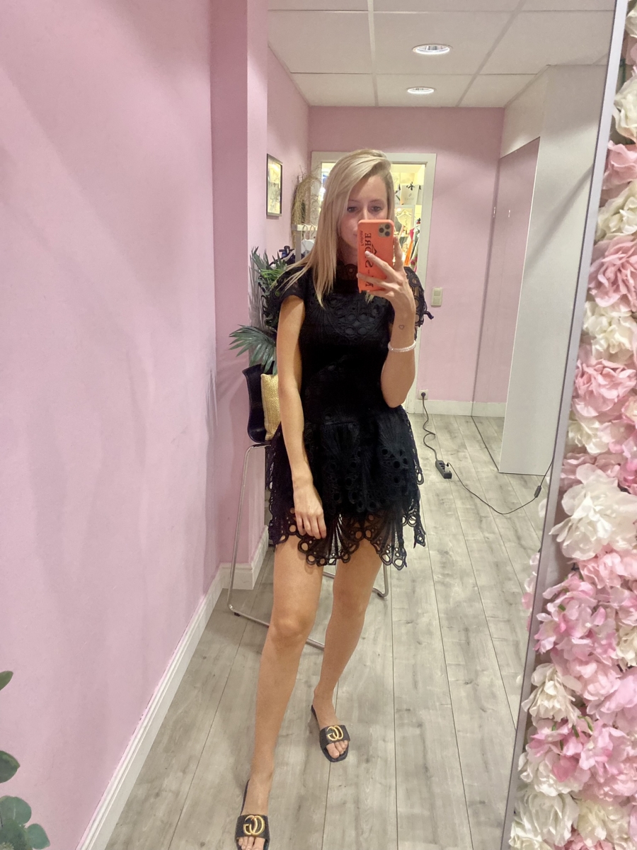 voorbeeld Thriller Wijzigingen van Dress Melissa Zwart – M-Store Fashion